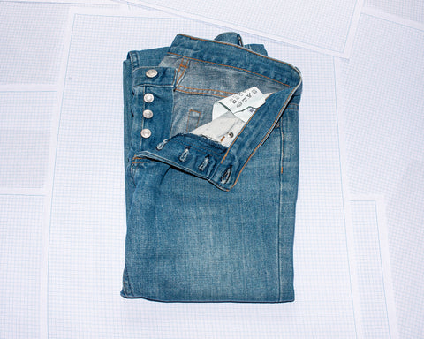 HELMUT LANG WOMEN'S LOW RISE JEAN